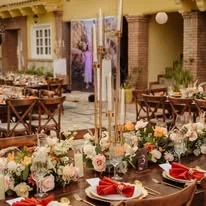Baile de boda de noche